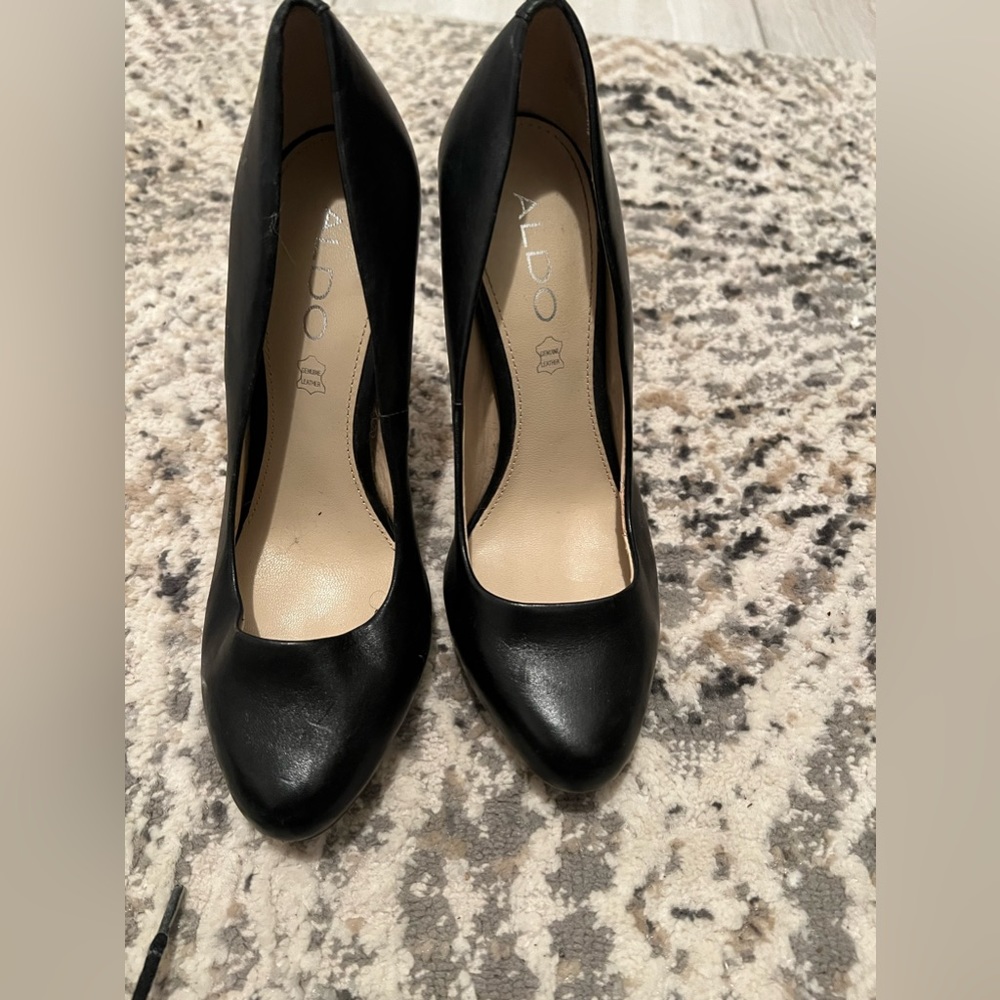 Black high heels